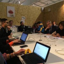 Möte med svenska delegationen