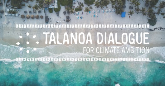 Talanoa Dialogue blue logo