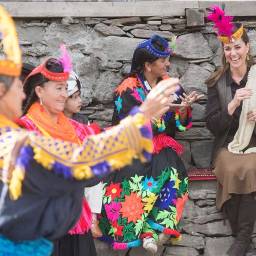 Royal Couple visit to Chitral Pakistan focuses on climate change